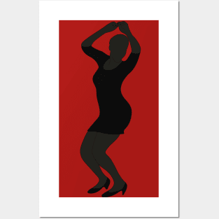 Dancing Woman Posters and Art